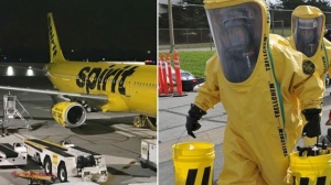 Un avion cu 220 de pasageri la bord a aterizat de URGENŢĂ, din cauza unui miros puternic „de picioare nespălate”. Când a urcat în cabină pentru a cerceta cauza, echipa HAZMAT a avut parte de o SURPRIZĂ