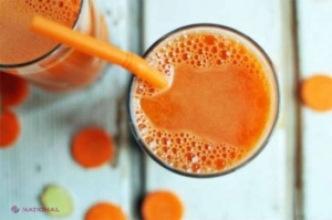 A băut suc de morcovi timp de opt luni. E incredibil ce s-a întâmplat în organismul femeii