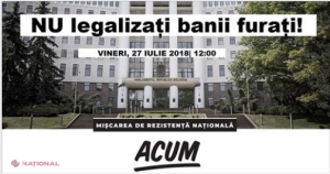 VIDEO // „ACUM” la Parlament: „Nu legalizați banii furați” și SÂRBĂ pentru deputați