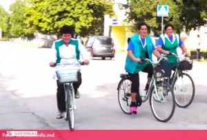 NOU în R. Moldova // Asistentele medicale, pe BICICLETE la pacienții lor