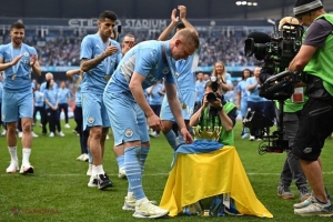 ​VIDEO // Manchester City a câștigat titlul de CAMPIOANĂ după un meci NEBUN. „Cetățeni” au fost conduși cu 2-0, dar au avut o revenire de senzație. Ucraineanul Zincenko a izbucnit în PLÂNS din cauza RĂZBOIULUI, iar fanii au scandat Ucraina