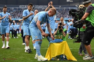 VIDEO // Manchester City a câștigat titlul de CAMPIOANĂ după un meci NEBUN. „Cetățeni” au fost conduși cu 2-0, dar au avut o revenire de senzație. Ucraineanul Zincenko a izbucnit în PLÂNS din cauza RĂZBOIULUI, iar fanii au scandat Ucraina