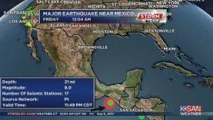 CUTREMUR MAJOR de 8 pe scara Richter urmat de VALURI tsunami. EFECTELE sunt devastatoare pentru 7 state