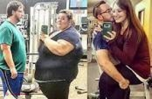 FOTO // Să vezi și să nu crezi: doi îndrăgostiți au slăbit împreună 181 kilograme!