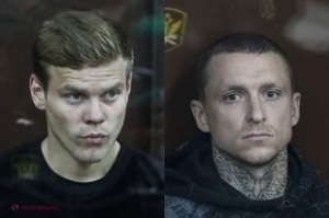 FOTO // Kokorin şi Mamaev, închişi în cuşti de sticlă şi păziţi cu armele înainte să fie trimişi la închisoare. Vestea teribilă primită azi, deşi l-au implorat pe judecător