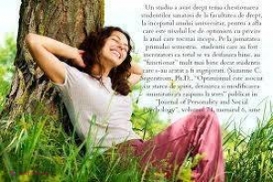 UTIL // Optimistul e cel care ştie să ...