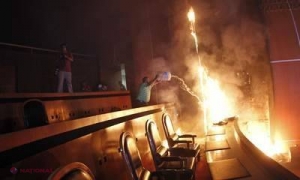 Parlamentul unui stat din Mexic a fost INCENDIAT în această noapte