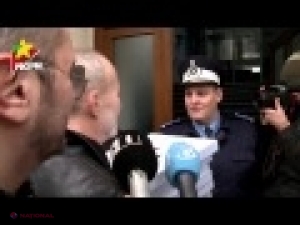VIDEO // Momentul în care Andrei Gheorghe le-a dus pizza procurorilor DNA