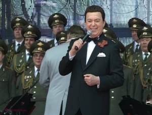 Kobzon despre unioniștii de la Chișinău: ”Niște corbi negri”