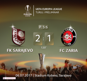 VIDEO // FC Zaria a avut cel mai GREU adversar, dar s-a CALIFICAT dramatic în turul următor al Europa League. FC Dacia și FC Milsami – ELIMINATE