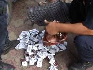 Un minor, reținut pentru contrabandă cu țigări
