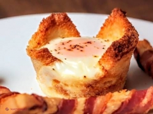 VIDEO // Un mic dejun altfel: „soldăței” cu ou şi bacon 