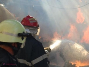 Un bărbat a ars de viu, într-o casă la Briceni
