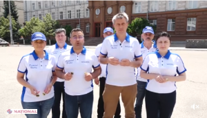 VIDEO // MARȘ în centrul Chișinăului: „Ultimul sunet pentru Plahotniuc”
