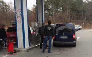 VIDEO // Alimenta cu gaze naturale mașinile companiilor de TXI, fără să declare legal veniturile: Un agent economic din Chișinău, prins de Poliție  