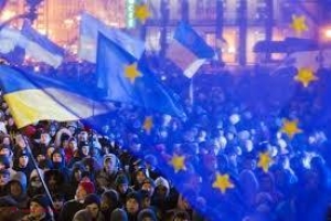 Protest la Chișinău în susținerea Euromaidanului