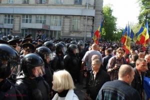 Arest pentru cele patru persoane, reținute pentru dezordini în masă în timpul protestelor de pe 24 aprilie