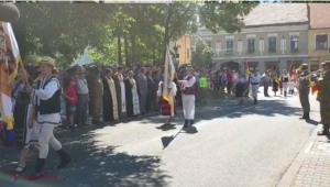 Eveniment unic în România: Paradă cu 24 de steaguri istorice