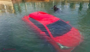 O femeie a ajuns cu maşina într-un lac din cauza unei erori a dispozitivului GPS