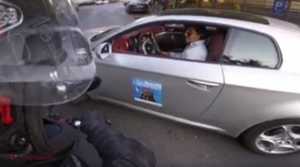 VIDEO // Un şofer TUPEIST ne arată cum se face praf Codul Rutier