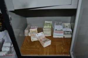 ATAC la un schimb valutar din capitală