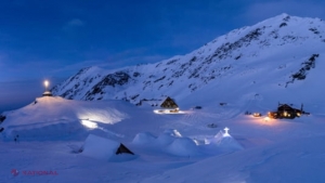 FOTO // Un nou obiectiv turistic pe harta României. Când va fi gata Hotelul de Gheață de la Bâlea Lac, UNICUL de acest fel din Europa de Sud-Est