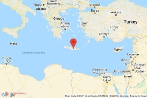 Cutremur puternic în insula Creta