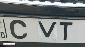 AMENDAT pentru că a modificat o literă din numărul de înmatriculare a mașinii