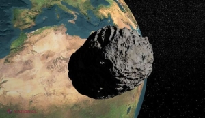 Un asteroid de mari dimensiuni a trecut astăzi aproape de Terra. Când ar putea lovi Pământul