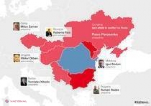 HARTĂ // România, prinsă tot mai strâns în cleştele Rusiei: Moldova şi Bulgaria şi-au ales preşedinţi pro-Kremlin, care se alătură liderilor din Ungaria, Serbia, Cehia şi Slovacia