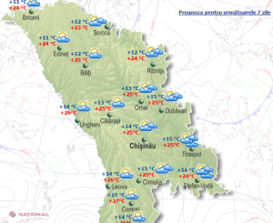 Scăpăm de ploi abia săptămâna viitoare. Află ce vreme ne așteaptă în următoarele zile