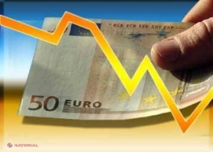 EURO se IEFTINEȘTE puternic față de leu