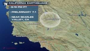 Stare de URGENȚĂ // CUTREMUR de 7,1 grade magnitudine în California: Mai mulţi răniţi, scurgeri de gaze şi incendii. E cel mai puternic seism din ultimii 20 de ani