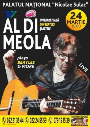 Al Di Meola va cânta la Chişinău