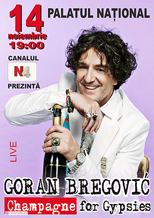 Goran Bregović aduce din nou muzica din Balcani la Chișinău
