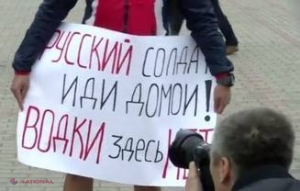FOTO // VIDEO // Protest la Minsk faţă de manevrele militare ruso-belaruse: Soldaţi ruşi, plecaţi acasă, nu este vodcă aici! 