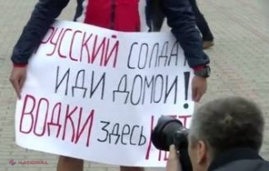 FOTO // VIDEO // Protest la Minsk faţă de manevrele militare ruso-belaruse: Soldaţi ruşi, plecaţi acasă, nu este vodcă aici!