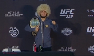 FOTO // Viking cu McGregor, TIMID cu Putin. Nurmagomedov a luat cina cu preşedintele Rusiei. Cum a fost surprins campionul UFC şi sfaturile liderului de la Kremlin