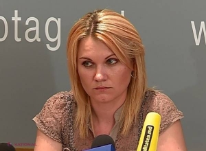 BLONDA lui Usatîi: Fosta angajată a Ministerului Justiției, care i-a luat apărarea liderului PN, a ajuns PRIMAR