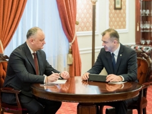 Zilele lui Ion Chicu în fruntea Executivului sunt numărate? Dodon admite DEMITEREA fostului său consilier