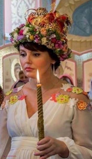 FOTO // Primele poze de la nunta lui Șevciuk și Ștanski GRAVIDĂ. I-a cununat Mitropolitul Vladimir: „A fost IDEEA mea”