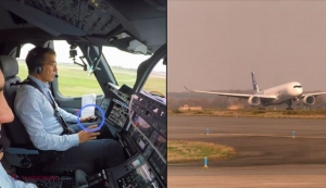 Un pilot AIRBUS a făcut o MAENVRĂ demnă de filme pentru a salva situaţia. IMAGINILE video fac înconjurul lumii