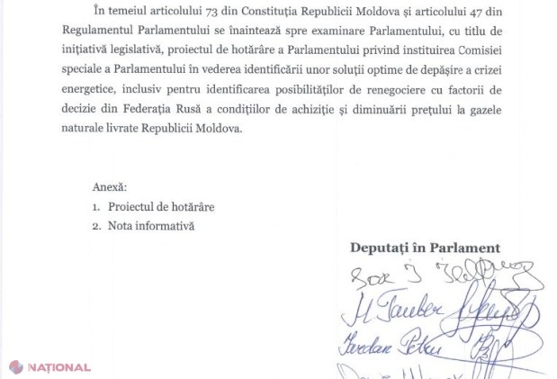 DOC // Partidul „ȘOR” solicită SUPORTUL Blocului Comuniștilor și Socialiștilor pentru convocarea de URGENȚĂ a unei sesiuni extraordinare a Parlamentului. Formațiunea lui Șor insistă pe DEMITEREA Guvernului Gavrilița