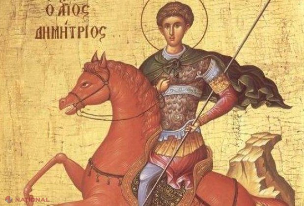 Creștinii ortodocși îl sărbătoresc astăzi pe Sfântul Dumitru. Câți moldoveni poartă numele sfântului 