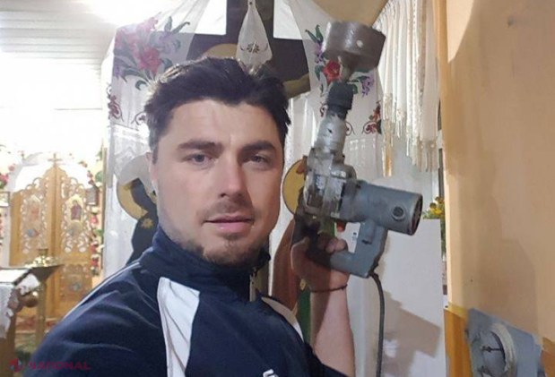 FOTO // Un PREOT din R. Moldova a instalat de unul singur SISTEMUL DE ÎNCĂLZIRE în biserică: „Așa e când meșterii îți solicită tarife COSMICE”