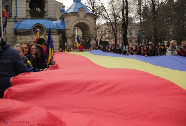 REPORTAJ FOTO // Cum este SĂRBĂTORITĂ Ziua Națională a României la Chișinău