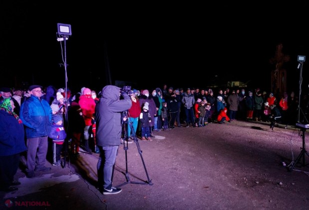 FOTO // Încă un proiect de iluminat public stradal a fost finalizat de echipa lui Ilan Șor în raionul Orhei