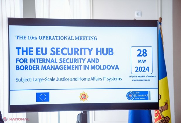 R. Moldova își CONSOLIDEAZĂ sistemele IT de securitatea internă și gestionarea frontierelor. Deciziile adoptate la cea de-a 10-a întâlnire a HUB-ului de Securitate al UE