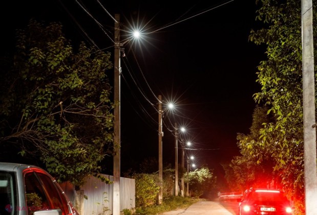 FOTO // Partidul „ȘOR” a aprins lumina în satul Neculăieuca, raionul Orhei
