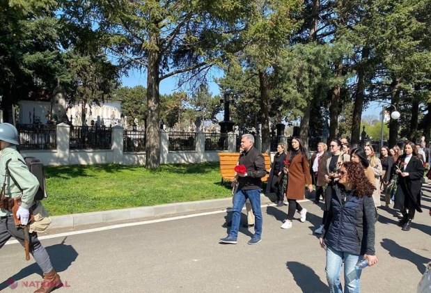 FOTO // Artizanii Unirii Basarabiei cu România, comemorați la Mănăstirea Cernica de la București